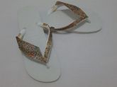 Havaianas com Strass Colorido